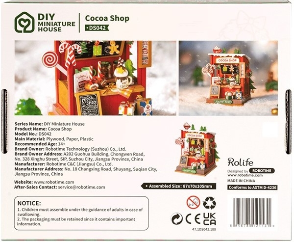 Byggesett - Kakao shop - Jul