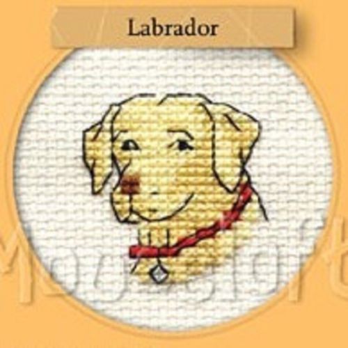 Labrador - Korssting / Brodering for barn