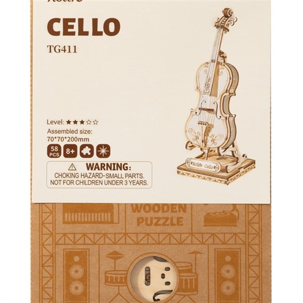 Cello - Modellbyggesett i tre