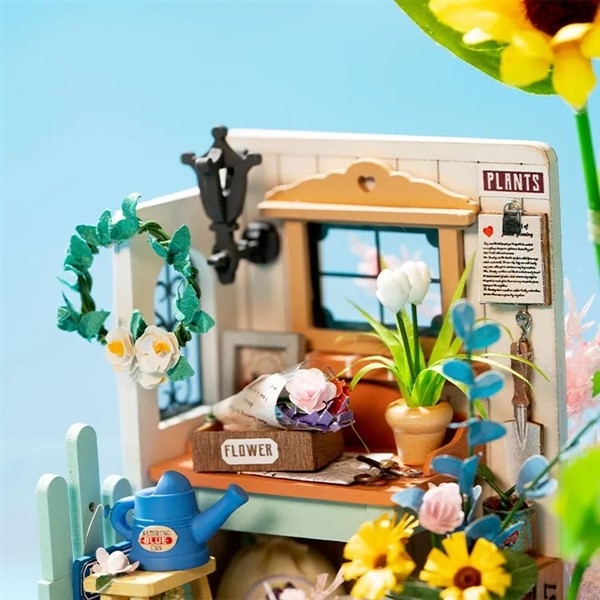 Dreaming Terrace Garden - Byggesett miniatyr hus