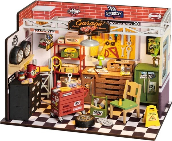 Garage workshop - Byggesett m/ lys
