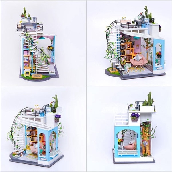 Dora`s loft - Byggesett m/ lys