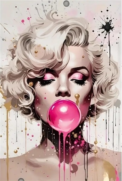 Paint by numbers - Bubblegum 40x50cm