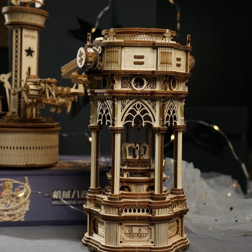 Victorian lantern spilledåse - Byggesett i tre