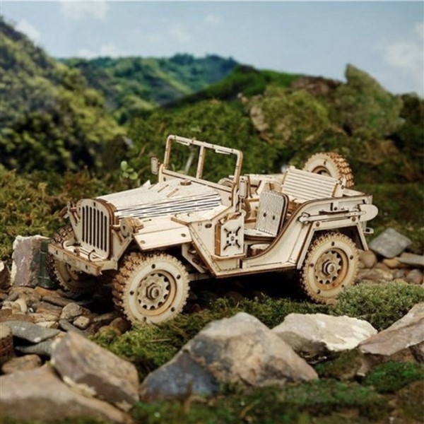 Army field car - Byggesett i tre