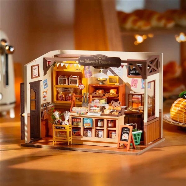 Becka`s baking house - Byggesett m/ lys