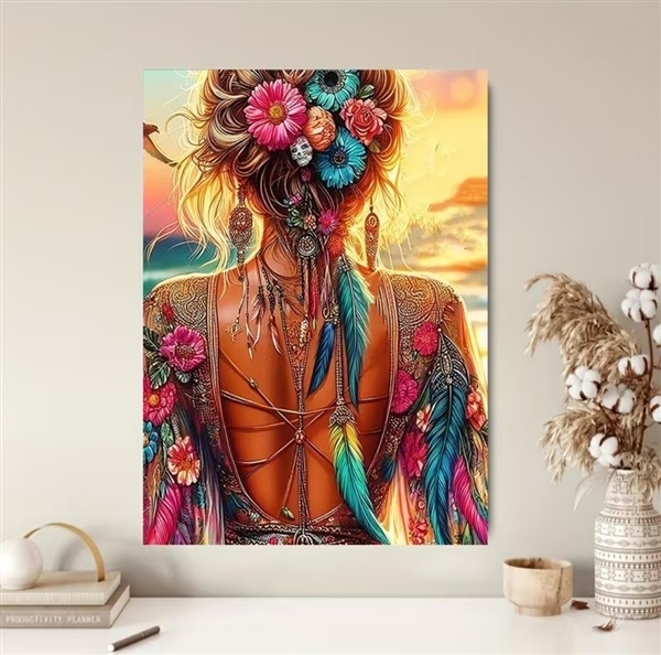 Paint by numbers - Bohemian Soul 40x50cm