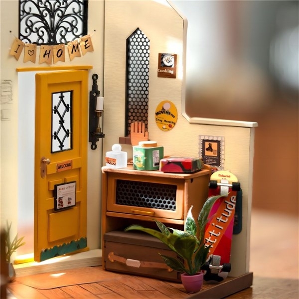 Cozy kitchen - Byggesett m/ lys