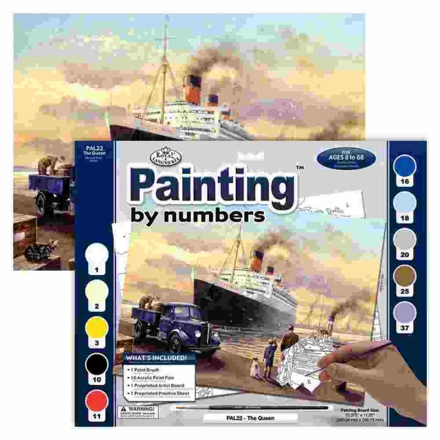 Paint by numbers  the queen