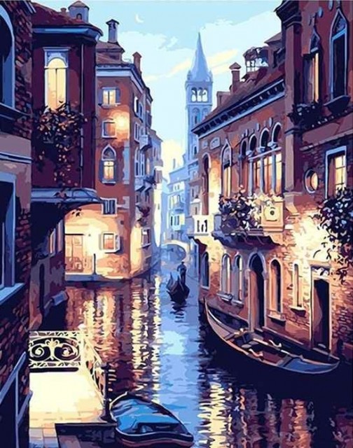 Paint by numbers - Venice