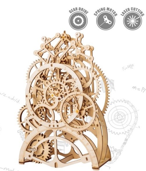 Pendulum mekanisk klokke - Byggesett