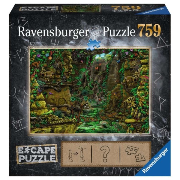 Ravensburger puslespill - Escape the temple 759
