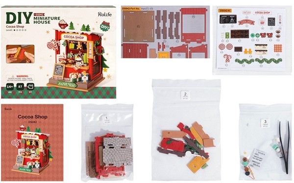 Byggesett - Kakao shop - Jul