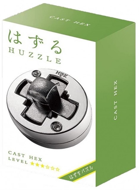 Huzzle cast - Hex IQ test metall