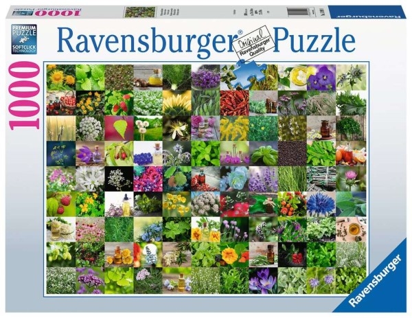 Ravensburger puslespill - Blomster