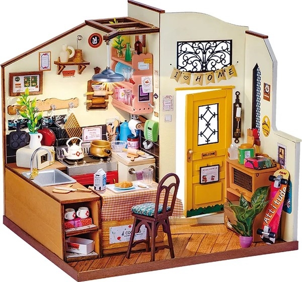 Cozy kitchen - Byggesett m/ lys