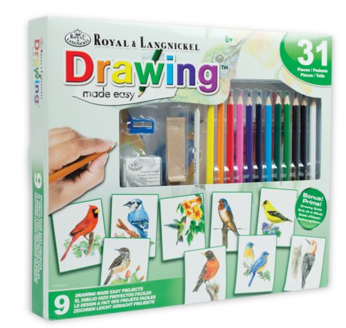Sketching - Tegne - Skyggelegge med fugler