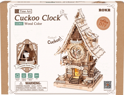 Cuckoo clock - Gjøkur byggesett