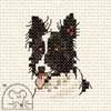 Mini korssting - Border Collie
