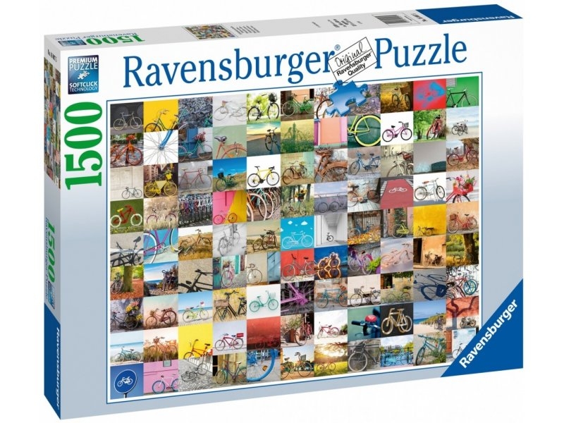 Ravensburger puslespill - 99 sykkelmotiver