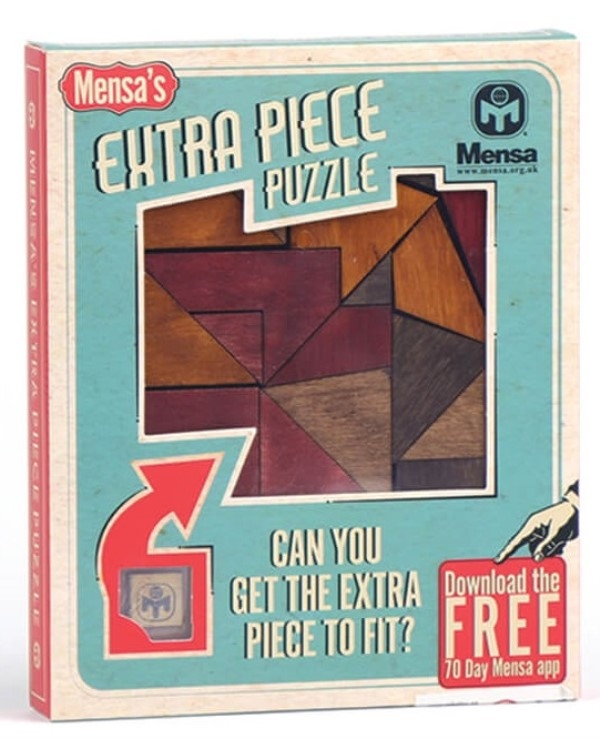 Mensa - Extra piece puzzle 18cm