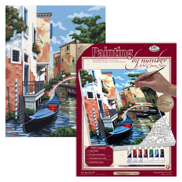 Paint by numbers - Venetian Scene