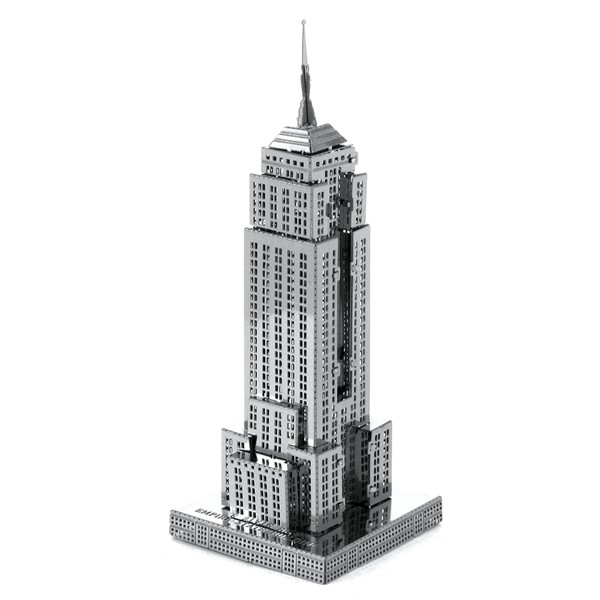 Puslespill 3D metall - Empire state building