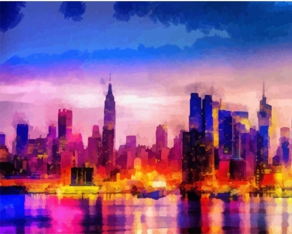 Paint by numbers - By Silhuett
