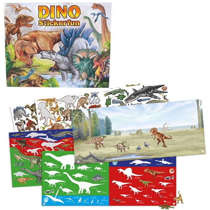 Dino sticker fun album