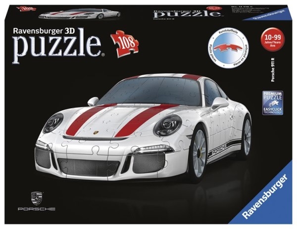 Ravensburger 3D puslespill - Porsche 911R