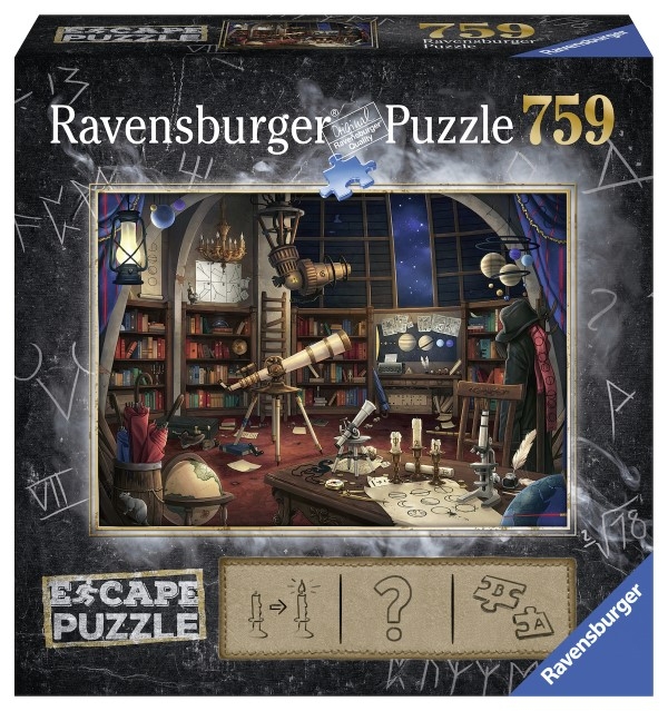 Ravensburger puslespill - Escape observatorium 759