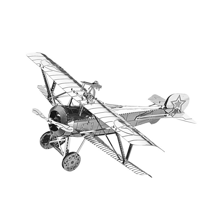 3D metall puslespill - Nieuport 17 fly