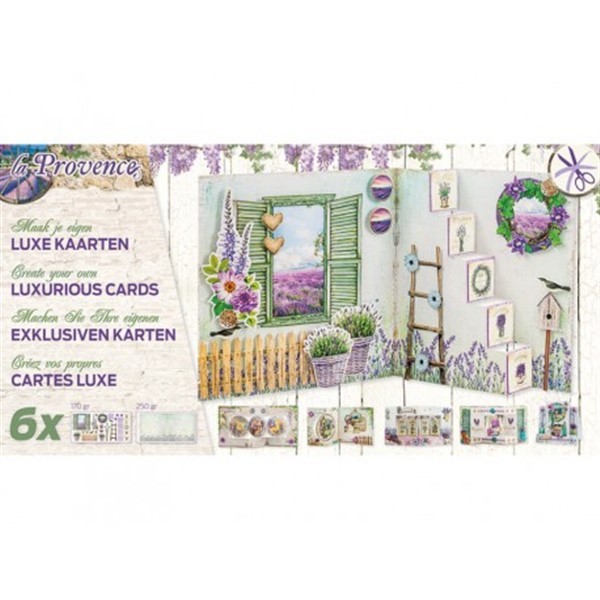 Studiolight Luxurious Cards x6 – La Provence