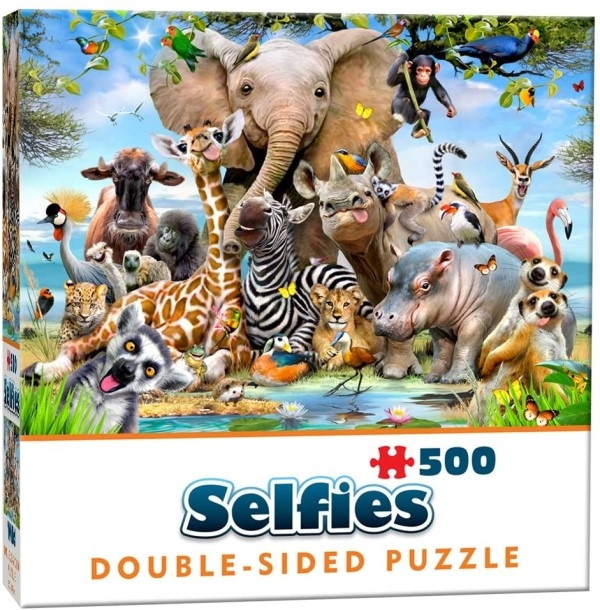 Puslespill - Selfies Wild 500p