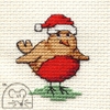 Mini korssting - Jule fugl