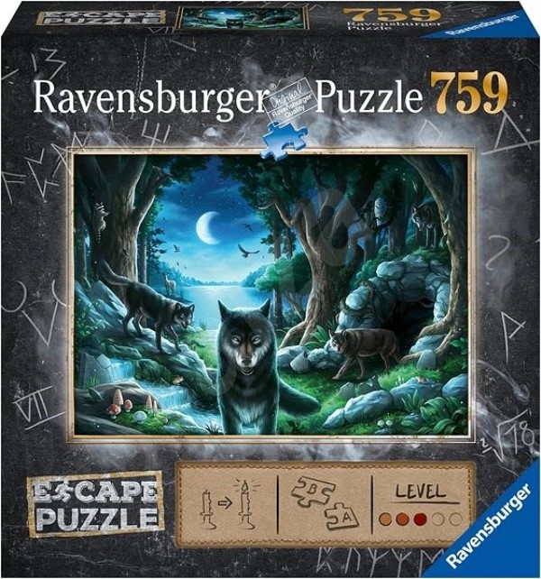 Ravensburger puslespill - Escape - Curse of the Wolves 759