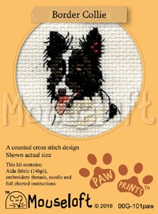 Mini korssting - Border Collie