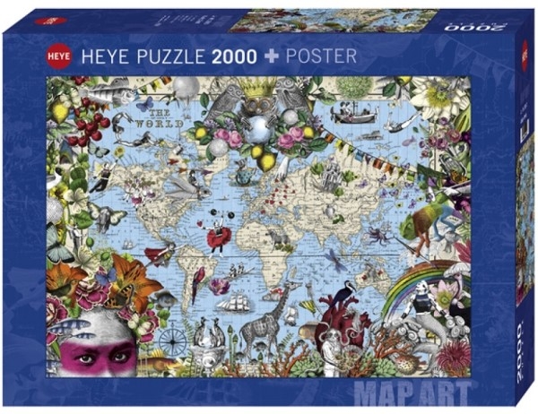 Heye puslespill - Quirky World 2000
