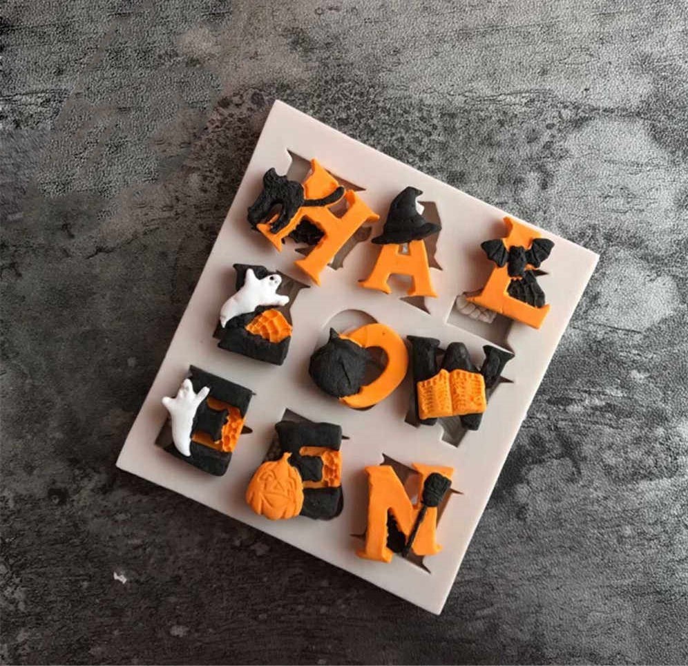 silikonform halloween