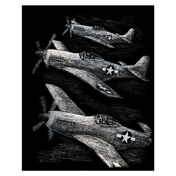 Jagerfly skrapebilde