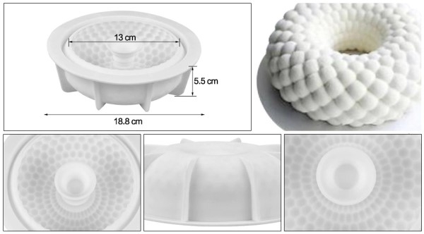 dessertform i silikone