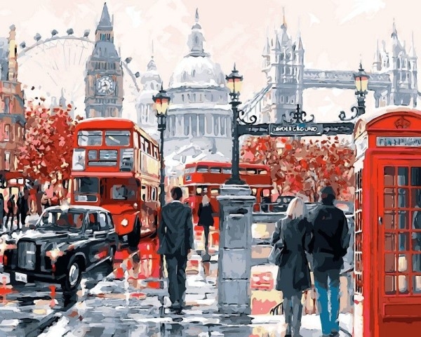 Paint by numbers - London City (1)