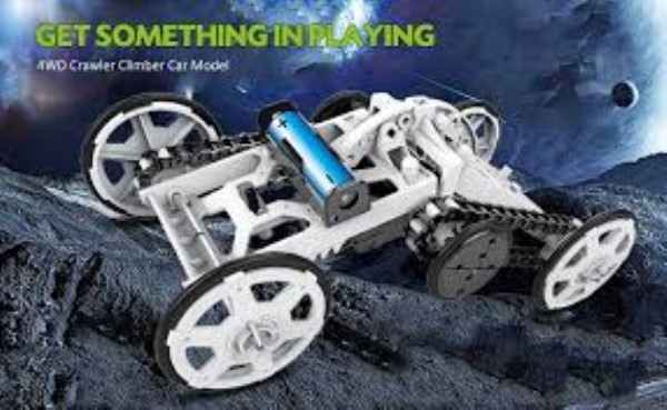 Bildetekst 4WD Climber - Bygegsett for barn