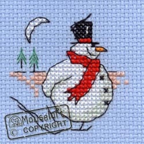 Snømann - Korssting