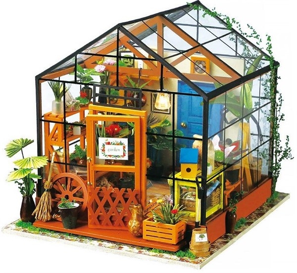 Cathy`s flower house - Byggesett m/ lys