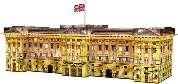 Ravensburger 3D puslespill - Buckingham palace med LED lys