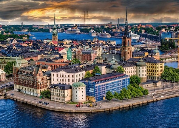 Ravensburger puslespill - Stockholm 1000