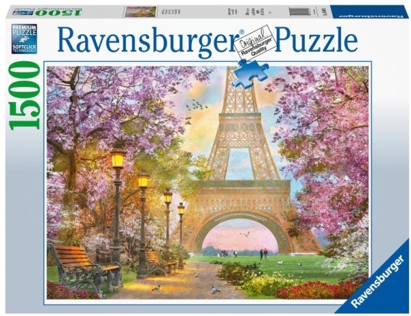 Ravensburger puslespill - Romantiske Paris