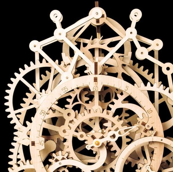 Pendulum mekanisk klokke - Byggesett