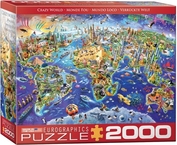Puslespill - Crazy World 2000